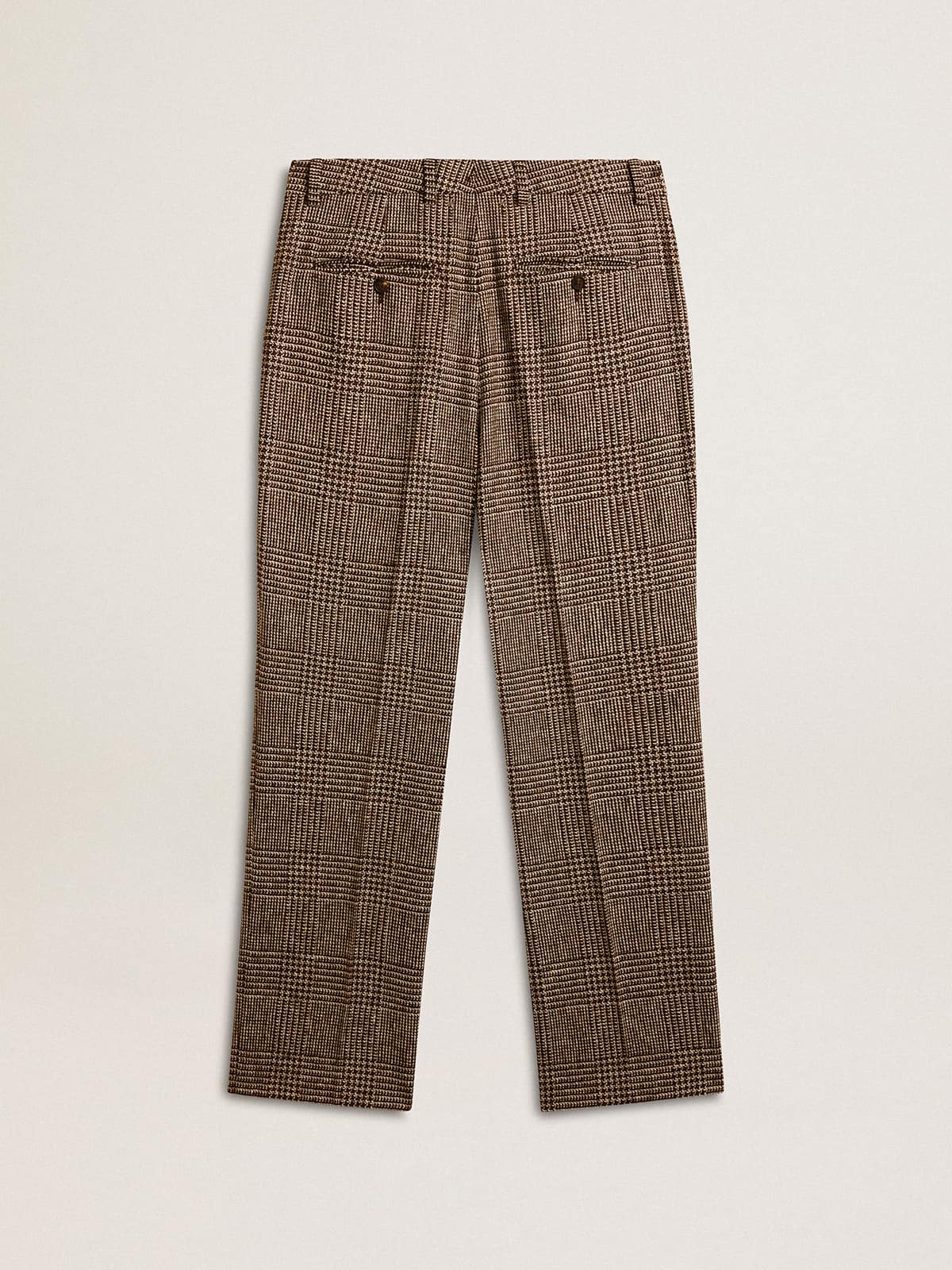Men's soft houndstooth pants