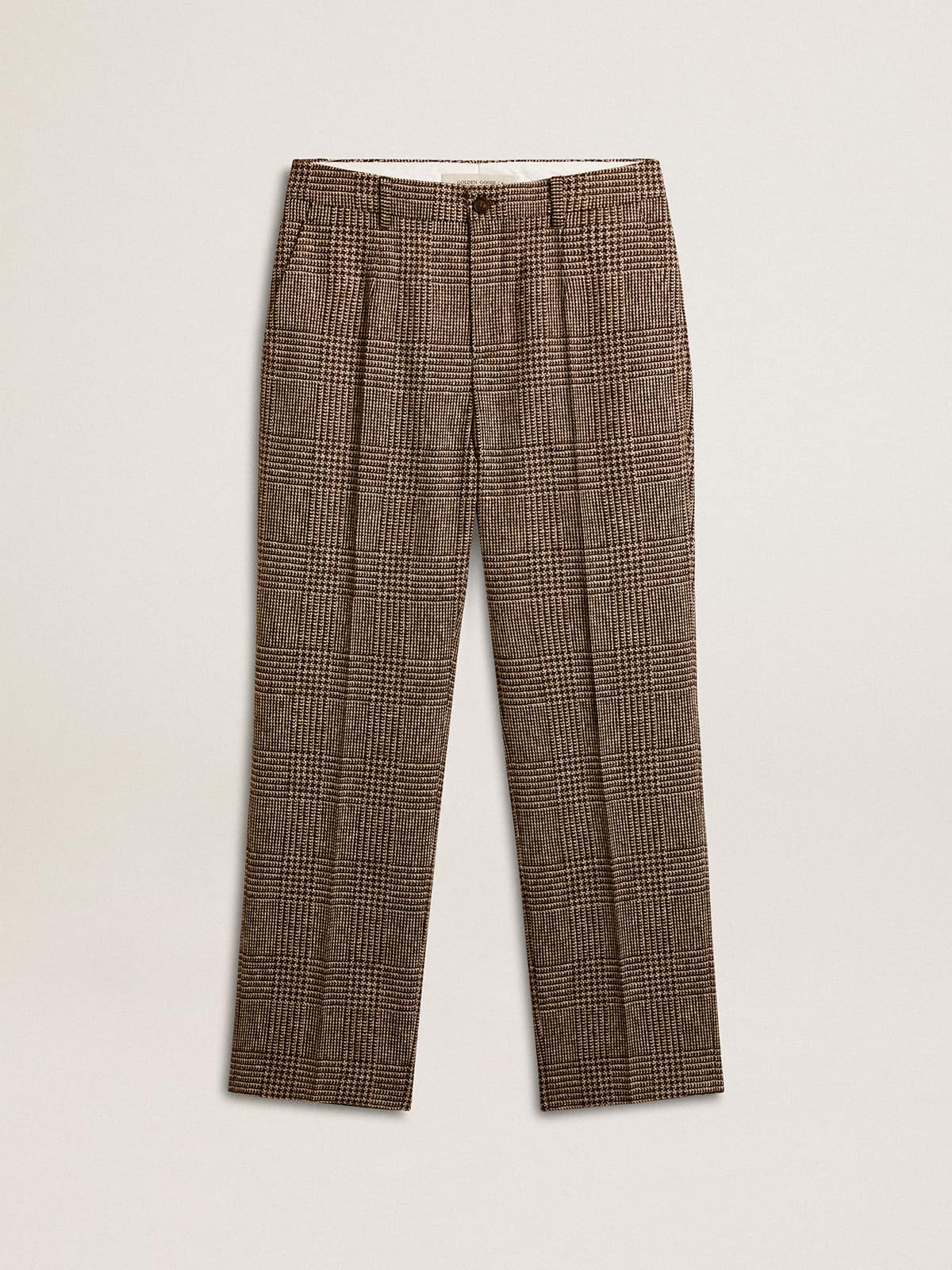 Men's soft houndstooth pants